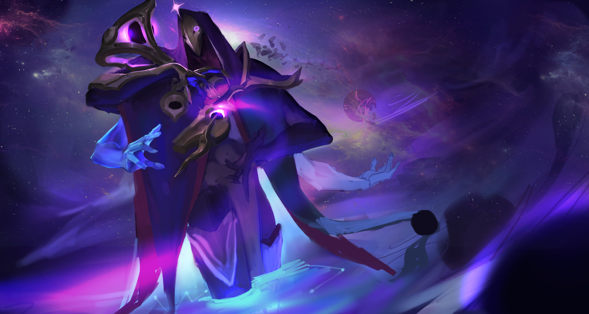 戏命师-暗星 尊 同人插画