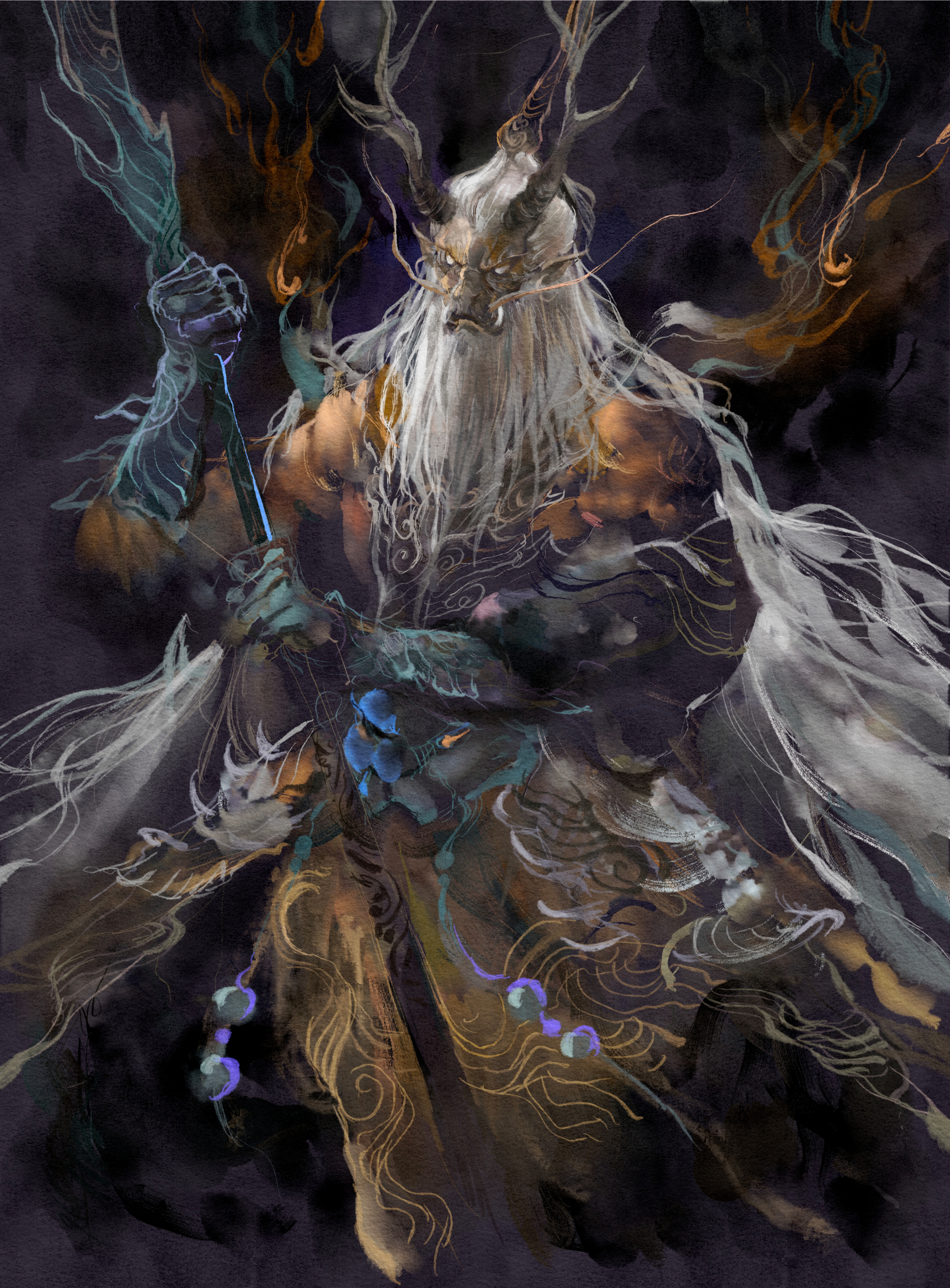 四渎龙神,淮渎黄衣