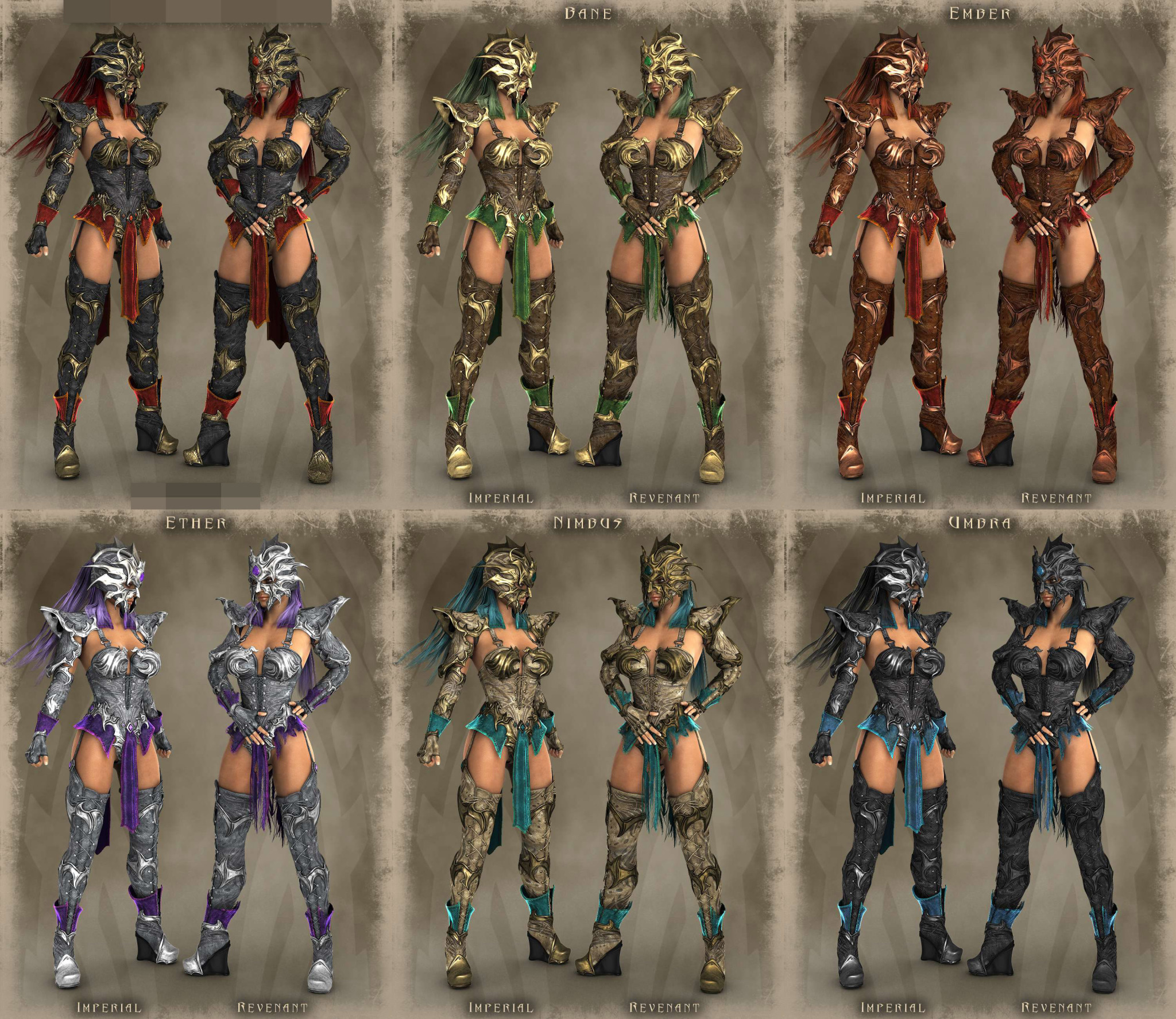 远古时期女战争狂人装束 虚拟服饰 游戏服饰 f62