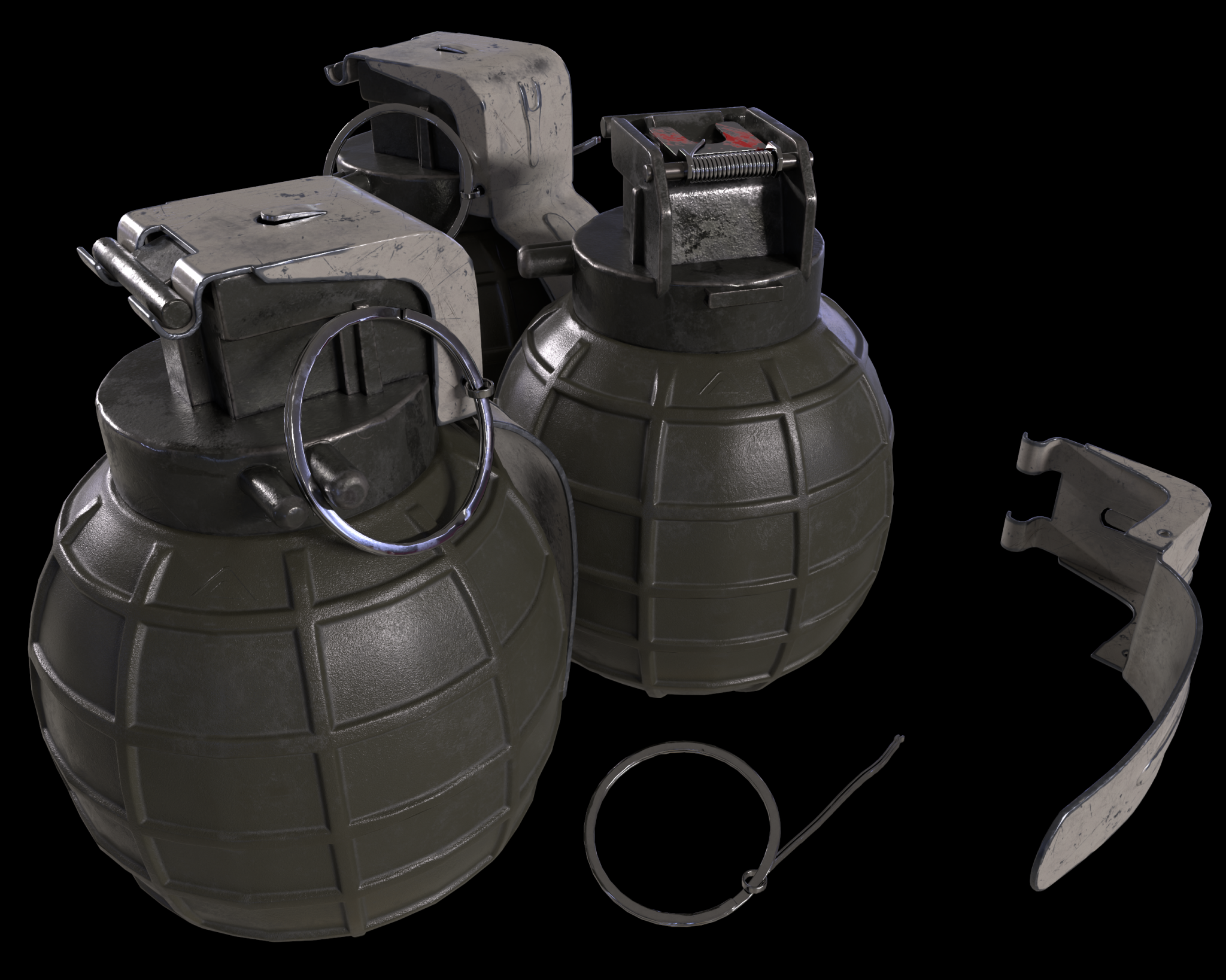 re-91 防御型 破片手雷