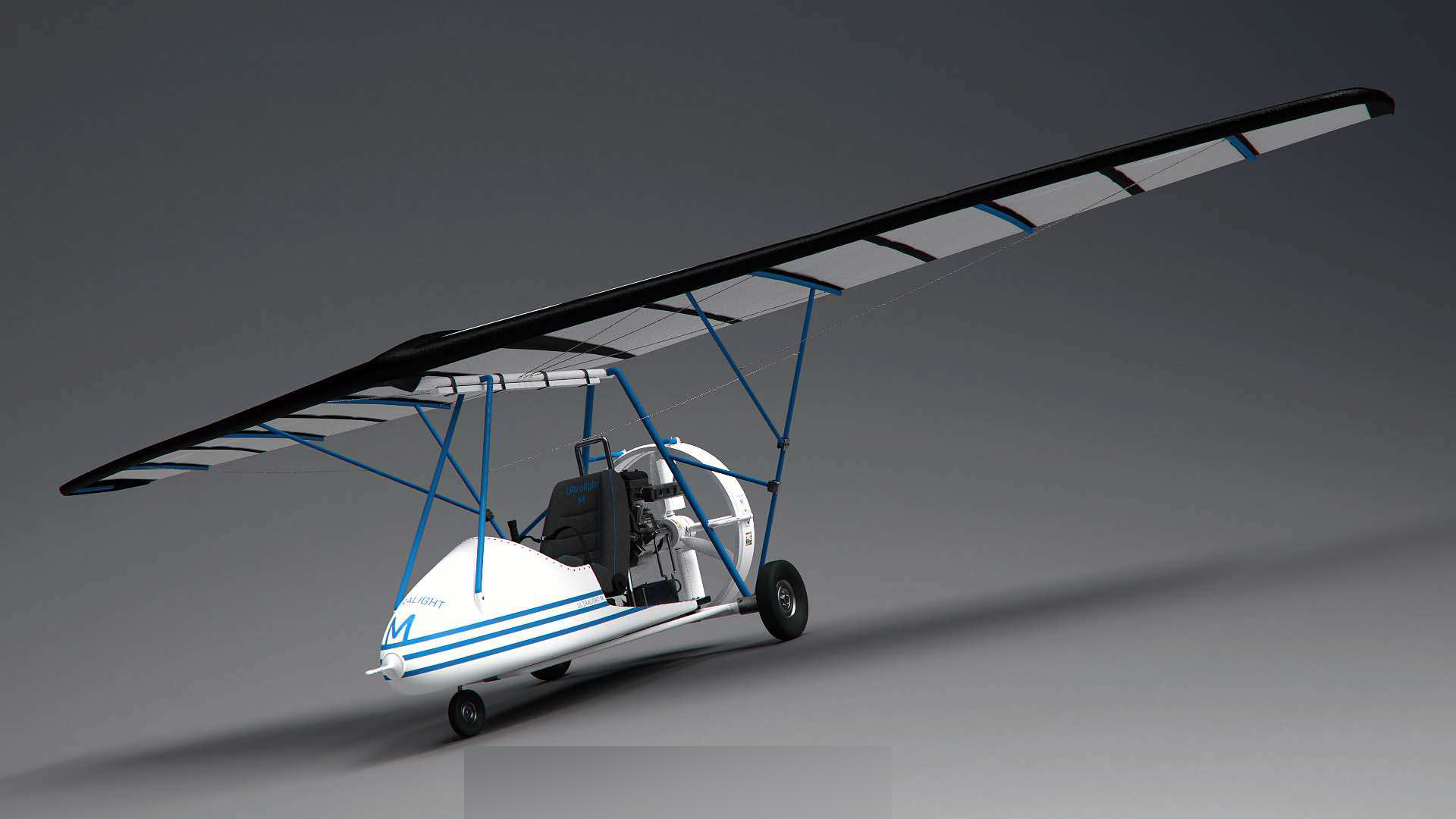 轻型个人飞行机 小型私人飞行器 私人小型个人飞行器 轻便