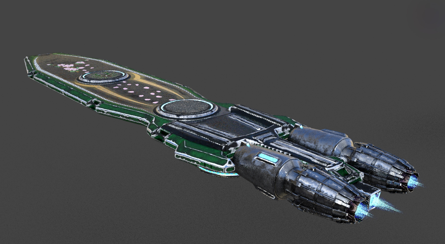 飞行滑板加头盔 小型飞行器 垂直直降小型飞行器 简易科幻