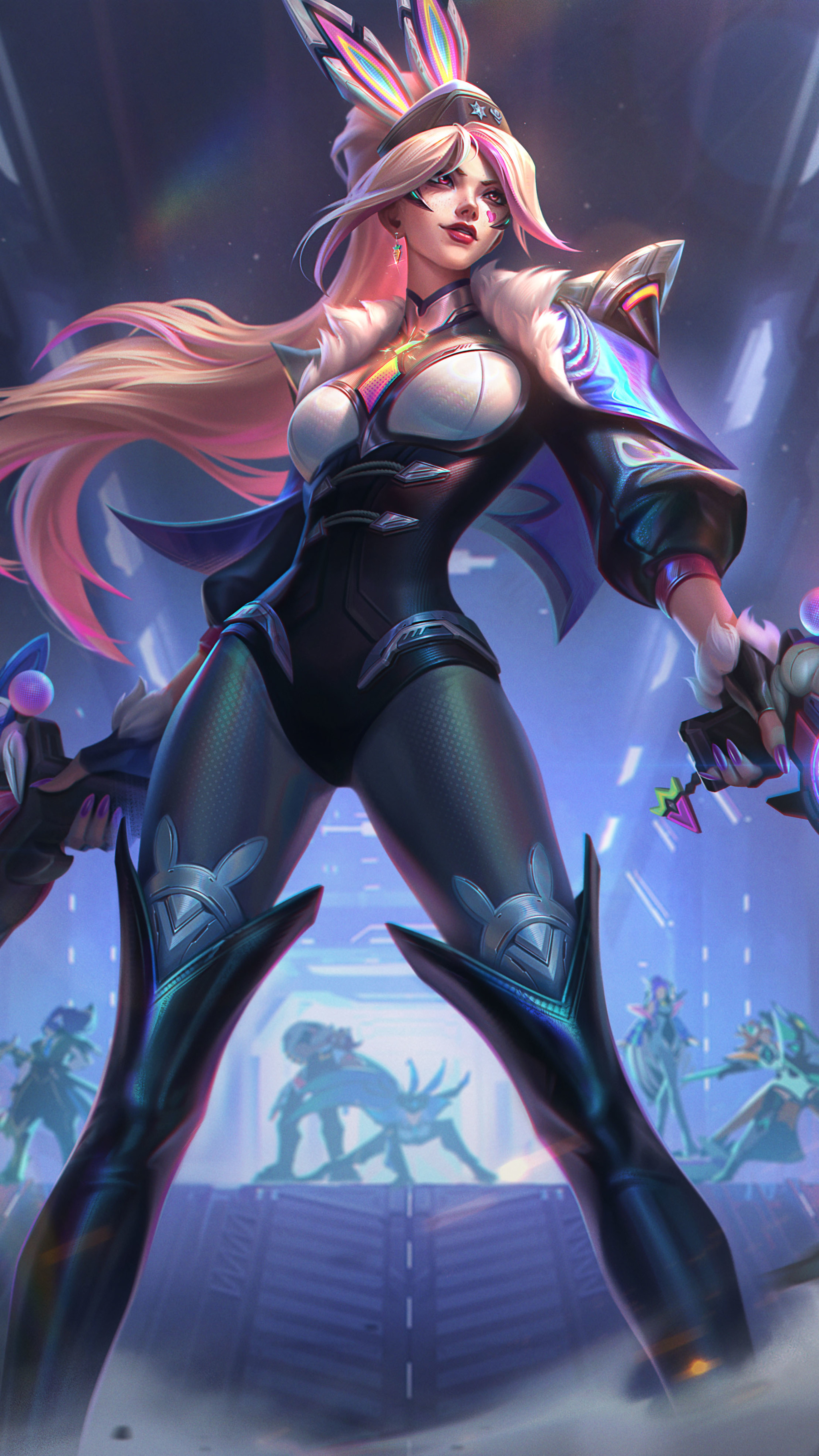 《英雄联盟》幻灵战斗兔司令 厄运小姐