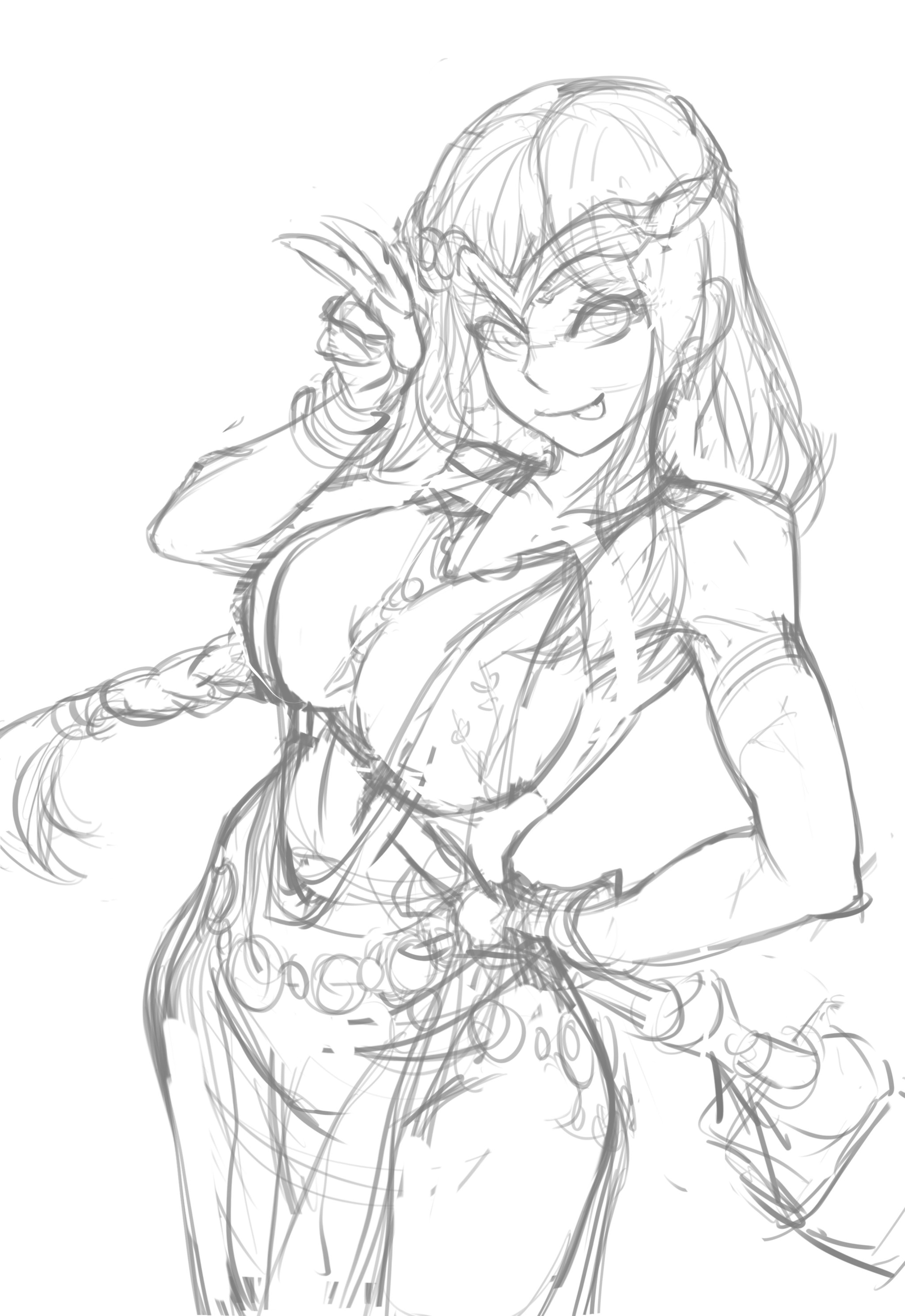 卡尔玛简笔画,卡通简笔画