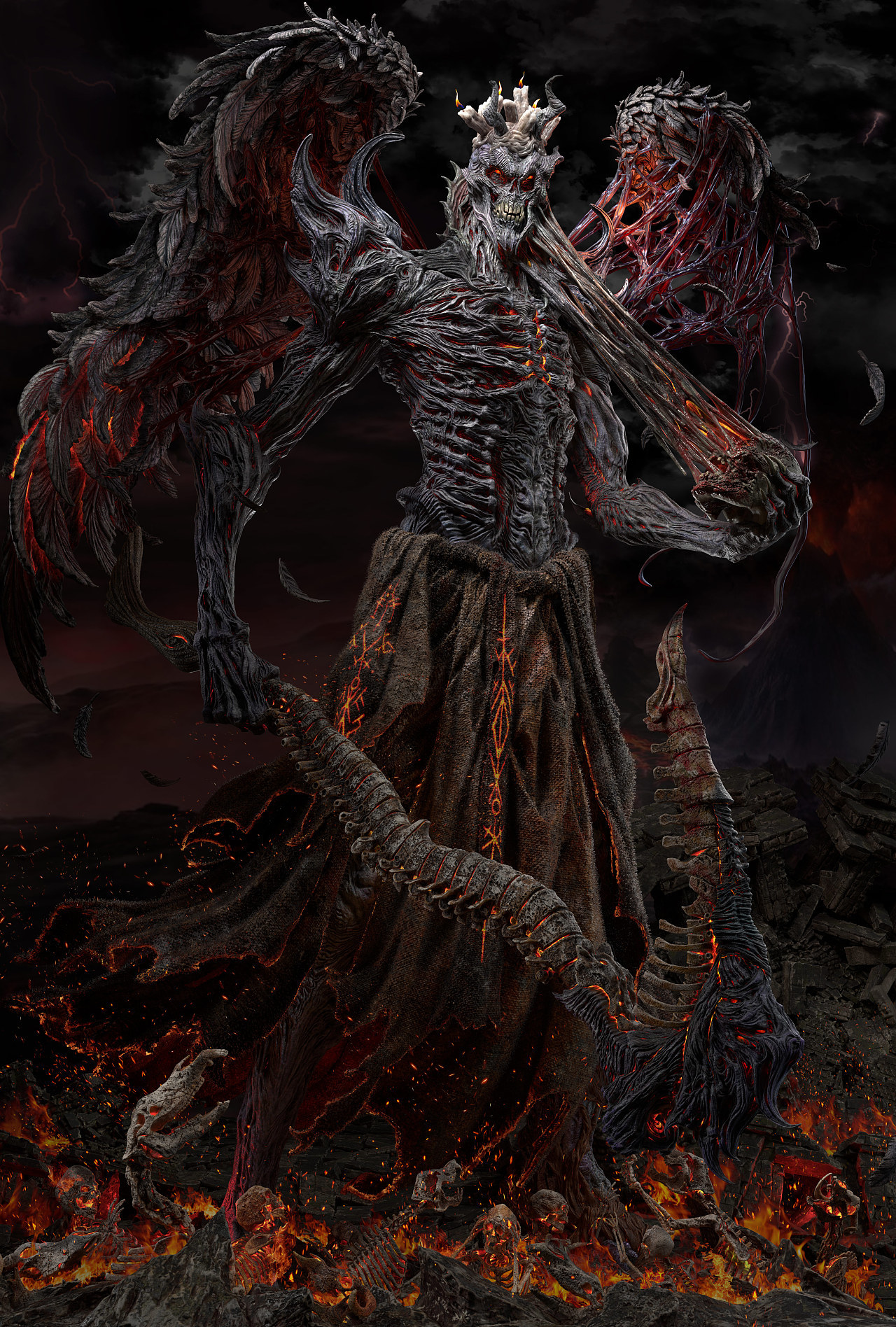 入特数码黄同学毕业作品《死神》